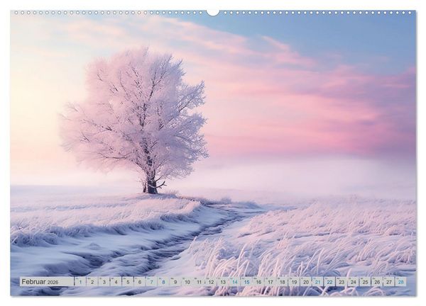 Produktbild: Magische Nebelmomente (hochwertiger Premium Wandkalender 2026 DIN A2 quer), Kunstdruck in Hochglanz