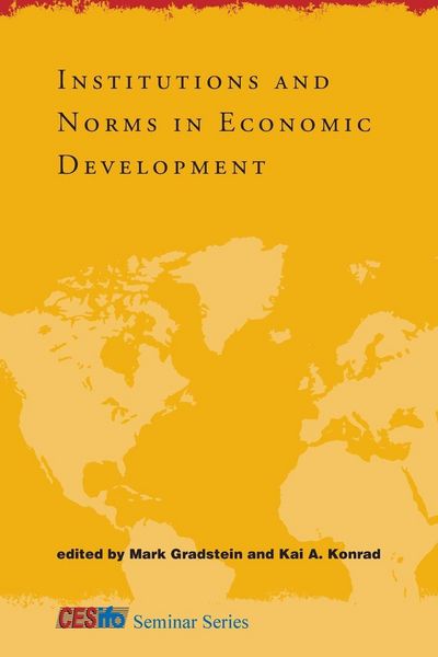 Produktbild: Institutions and Norms in Economic Development