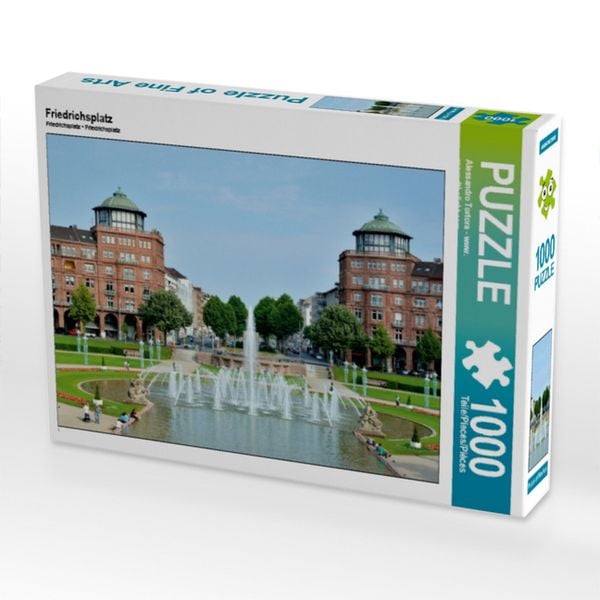 Produktbild: CALVENDO Puzzle Friedrichsplatz | 1000 Teile Lege-Gr&ouml;&szlig;e 64x48cm Foto-Puzzle f&uuml;r gl&uuml;ckliche Stunden