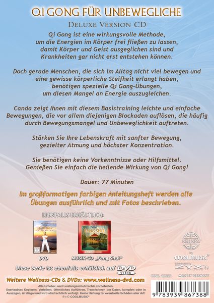 Produktbild: Qi Gong f&uuml;r Unbewegliche (Deluxe Version CD)