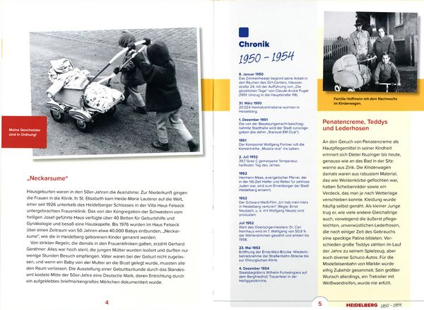 Produktbild: Aufgewachsen in Heidelberg in den 50er & 60er Jahren