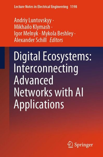 Produktbild: Digital Ecosystems: Interconnecting Advanced Networks with AI Applications