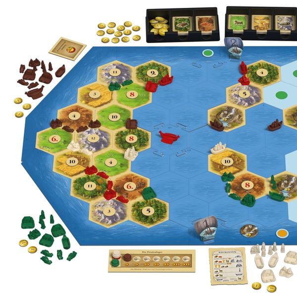 Produktbild: KOSMOS - Catan - Ergänzung 5-6 Spieler - Entdecker & Piraten