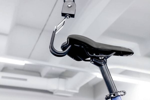 Produktbild: FISCHER FAHRRAD 50387 Deckenlift Anzahl Einstellpl&auml;tze=1 Schwarz