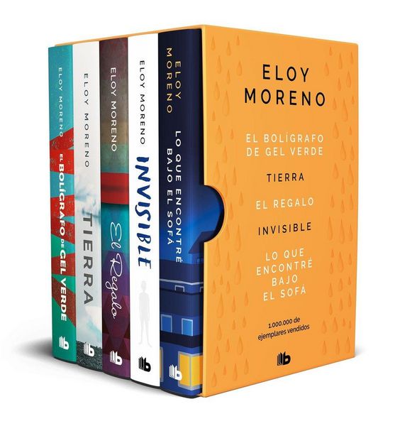 Produktbild: Estuche Eloy Moreno Con: El Bol&iacute;grafo de Gel Verde -Tierra - El Regalo - Invisible - Lo Que Encontr&eacute; Bajo El Sof&aacute; / Eloy Moreno. Boxed Set