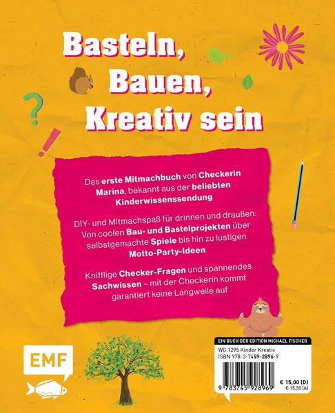 Produktbild: Checkerin Marina: Komm, das checken wir! DIY- und Mitmachbuch