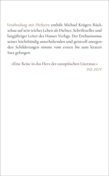 Produktbild: Verabredung mit Dichtern