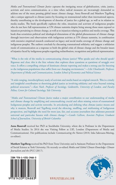 Produktbild: Media and Transnational Climate Justice