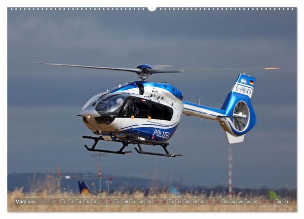 Produktbild: Helikopter in der Luft 2.0 (hochwertiger Premium Wandkalender 2026 DIN A2 quer), Kunstdruck in Hochglanz