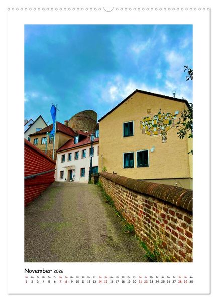 Produktbild: Das bayerische Friedberg (Wandkalender 2026 DIN A2 hoch), CALVENDO Monatskalender