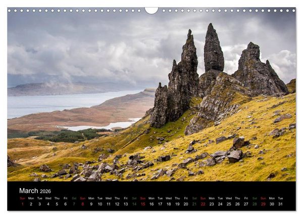Produktbild: Scenes from the Isle of Skye (Wall Calendar 2026 DIN A3 landscape), CALVENDO 12 Month Wall Calendar