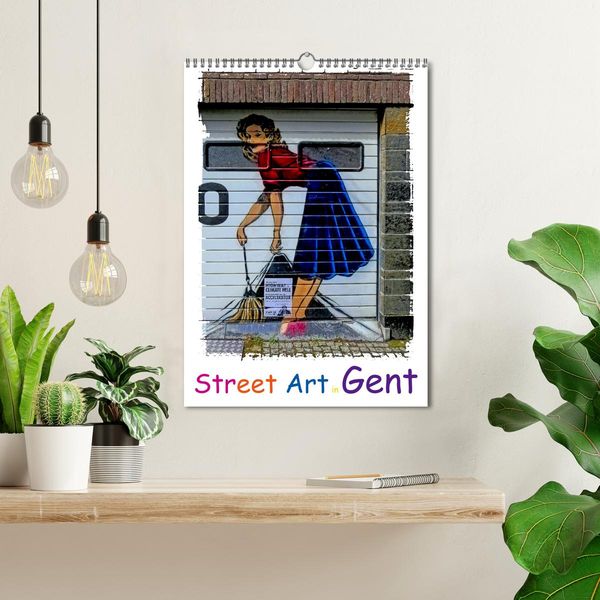 Produktbild: Street Art in Gent (Wandkalender 2026 DIN A3 hoch), CALVENDO Monatskalender