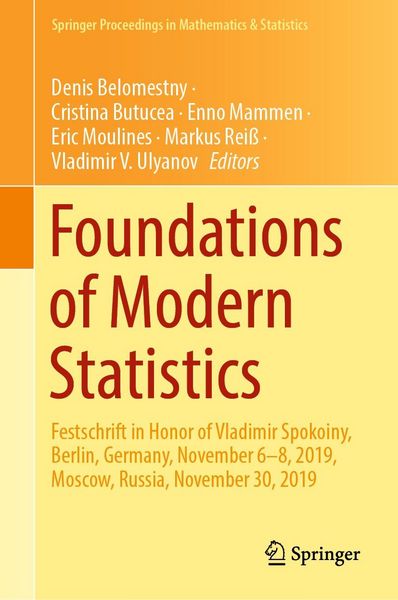 Produktbild: Foundations of Modern Statistics