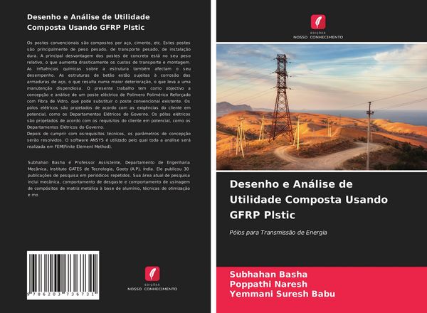 Produktbild: Desenho e An&aacute;lise de Utilidade Composta Usando GFRP Plstic