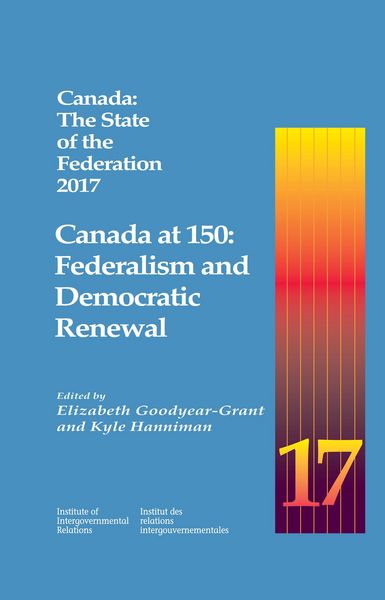 Produktbild: Canada: The State of the Federation 2017