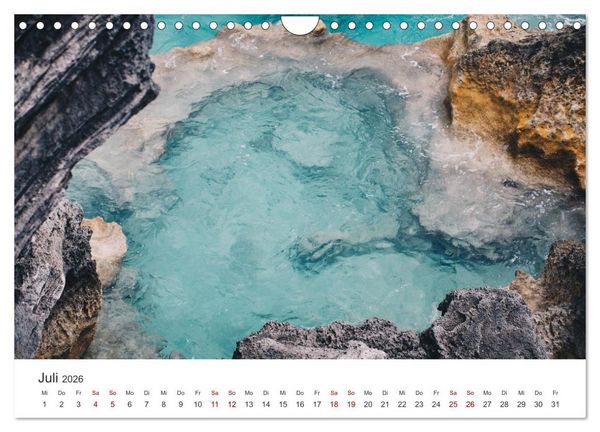 Produktbild: Bermuda - Eine Reise zu den Bermudainseln. (Wandkalender 2026 DIN A4 quer), CALVENDO Monatskalender