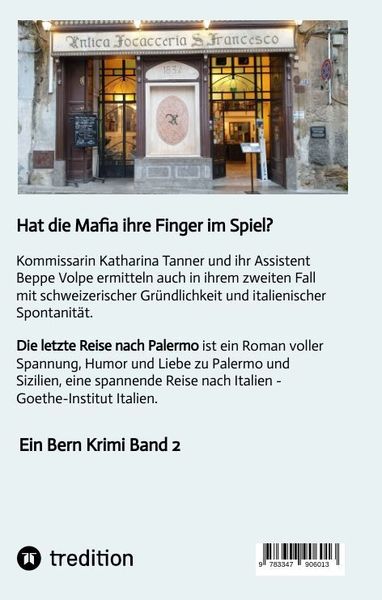 Produktbild: Die letzte Reise nach Palermo