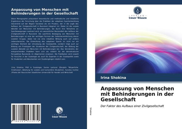 Produktbild: Anpassung von Menschen mit Behinderungen in der Gesellschaft