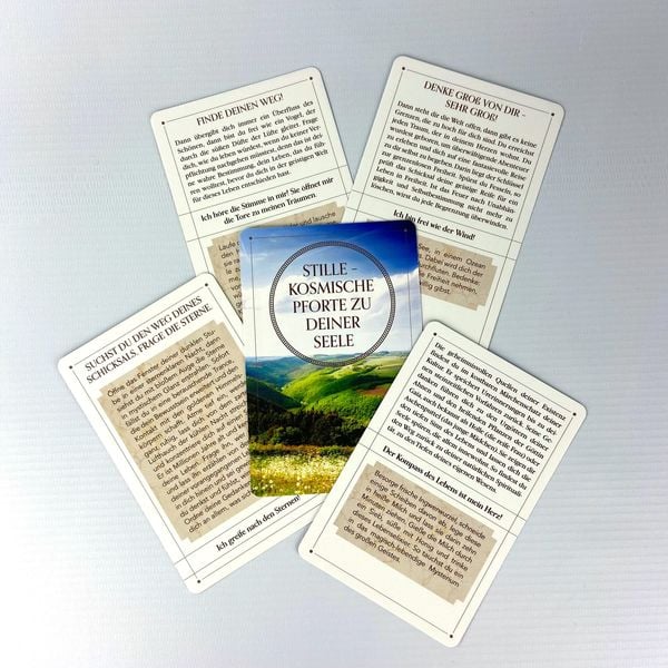 Das Geheimnis deines Schicksals – 55 Inspirationskarten mit Anleitung