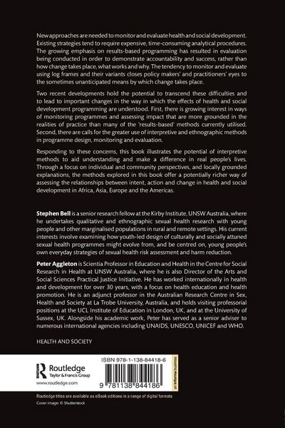 Produktbild: Monitoring and Evaluation in Health and Social Development
