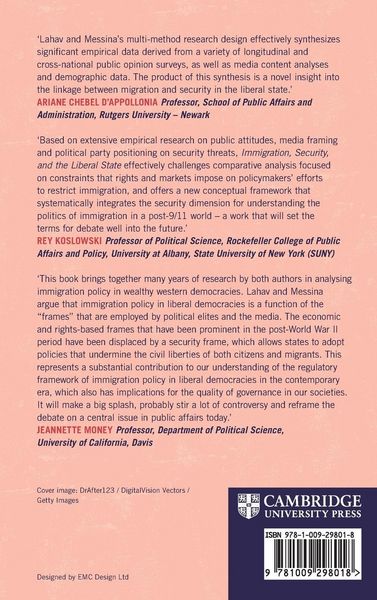 Produktbild: Immigration, Security, and the Liberal State