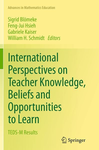Produktbild: International Perspectives on Teacher Knowledge, Beliefs and Opportunities to Learn