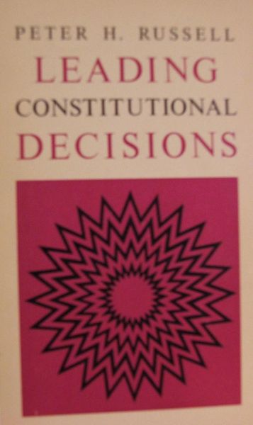 Produktbild: Leading Constitutional Decisions