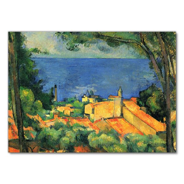Produktbild: Lais Puzzle Paul C&eacute;zanne - L'Estaque mit roten D&auml;chern 1000 Teile