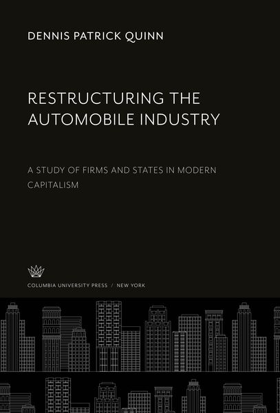 Produktbild: Restructuring the Automobile Industry