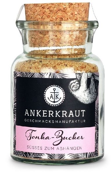 Produktbild: Ankerkraut Tonka-Zucker, Korkenglas