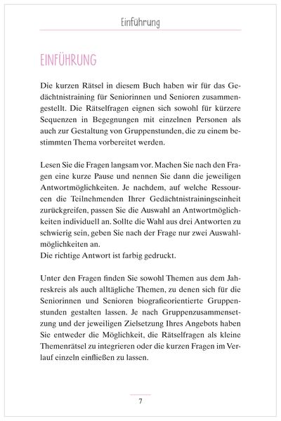 Produktbild: Heute schon gequizzt? Das Quizbuch f&uuml;r Senioren