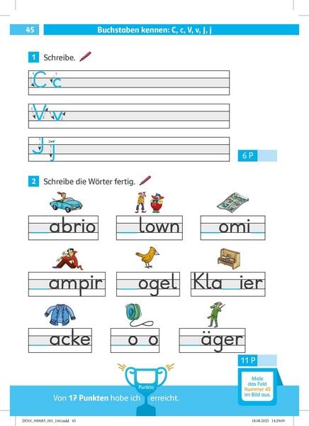 Produktbild: Deutsch-Testblock So gut bin ich! 1. Klasse