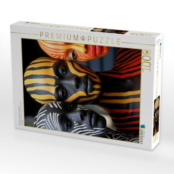 Produktbild: CALVENDO Puzzle Die Magie menschlicher Leinw&auml;nde | 1000 Teile Lege-Gr&ouml;&szlig;e 64x48cm Foto-Puzzle f&uuml;r gl&uuml;ckliche Stunden