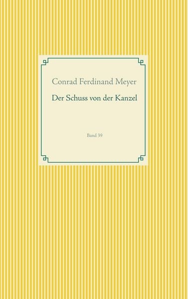 Produktbild: Der Schuss von der Kanzel