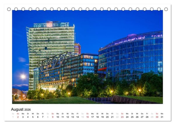 Produktbild: Berlin - Portrait einer Hauptstadt (Tischkalender 2026 DIN A5 quer), CALVENDO Monatskalender