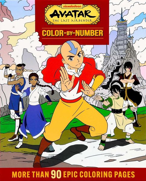 Produktbild: Avatar the Last Airbender Color-By-Number