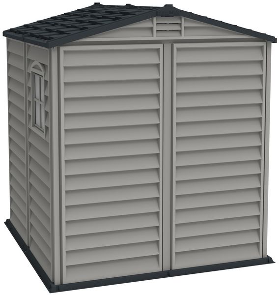 Produktbild: Kunststoff Ger&auml;tehaus 186x190 Gartenhaus Dreht&uuml;ren