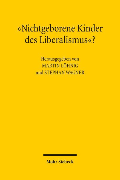 Produktbild: 'Nichtgeborene Kinder des Liberalismus'?