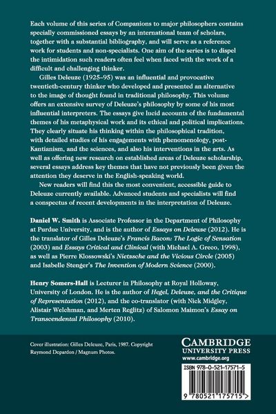 Produktbild: The Cambridge Companion to Deleuze