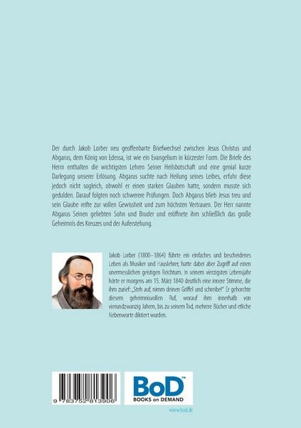 Produktbild: Briefwechsel zwischen Jesus Christus und Abgarus