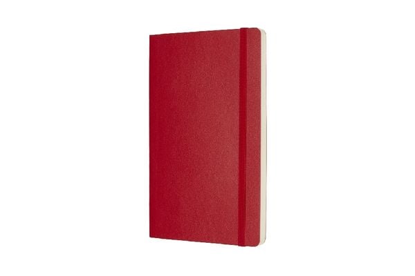 Produktbild: MOLESKINE NOTIZBUCH L/A5, BLANKO, SOFT COVER, SCHARLACHROT
