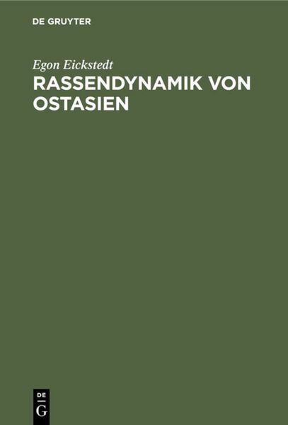 Produktbild: Rassendynamik von Ostasien
