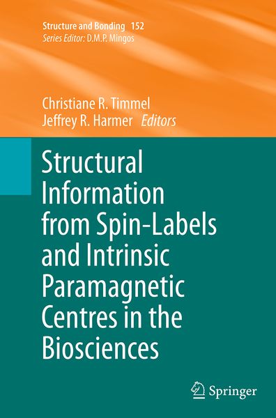 Produktbild: Structural Information from Spin-Labels and Intrinsic Paramagnetic Centres in the Biosciences