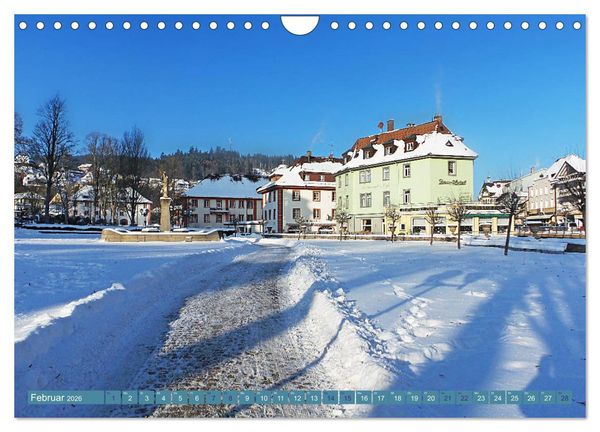 Produktbild: St. Blasien - Dom- und Kurstadt (Wandkalender 2026 DIN A4 quer), CALVENDO Monatskalender