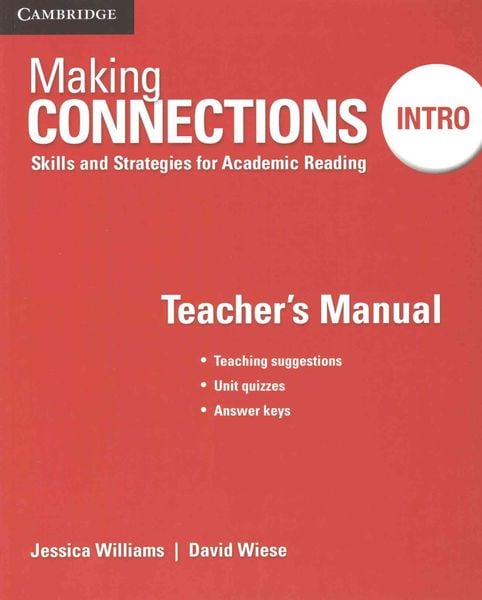 Produktbild: Making Connections Intro Teacher's Manual