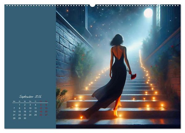 Produktbild: Stilvoll - Das kleine Schwarze (Wandkalender 2026 DIN A2 quer), CALVENDO Monatskalender