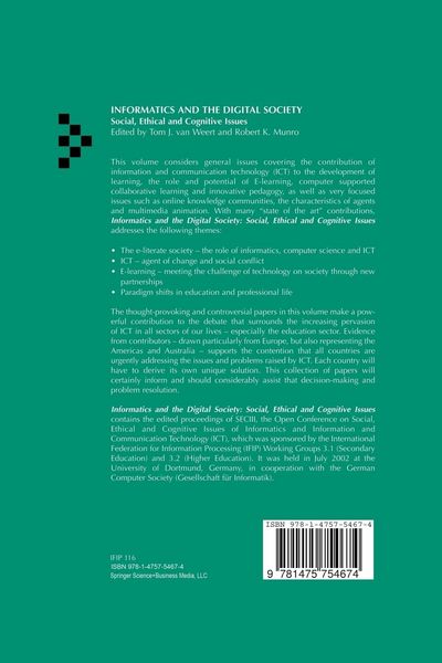 Produktbild: Informatics and the Digital Society