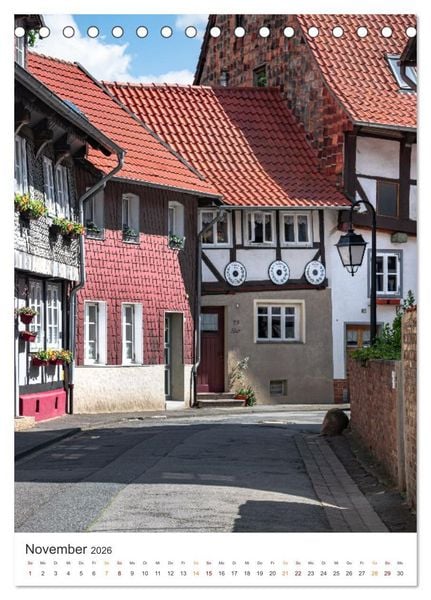 Produktbild: Die Stadt Hornburg (Tischkalender 2026 DIN A5 hoch), CALVENDO Monatskalender