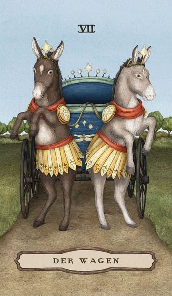 Produktbild: Woodland Wardens Tarot - Set mit Booklet u. 78 Karten
