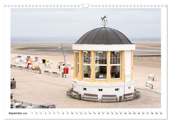 Produktbild: Wir fahren nach Borkum (Wandkalender 2026 DIN A3 quer), CALVENDO Monatskalender